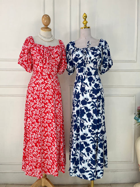 Women Spring Cotton Floral Dresses